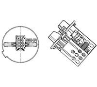 BEHR HELLA SERVICE 9ML 351 332-281 *** PREMIUM LINE *** Resistenza, Ventilatore abitacolo
