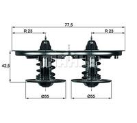 Behr-thermot-tronik tx3275d Termostato per il Refrigerante