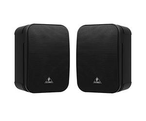 Behringer 1C-BK Coppia Altoparlanti Diffusori Casse Acustiche Da 100 Watt Con Staffe Per Fissaggio