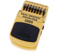 BEHRINGER BEQ700 BASS GRAPHIC EQUALIZER EFFETTO PEDALE EQUALIZZATORE GRAFICO 7 BANDE PER BASSO