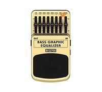 BEHRINGER BEQ700 BASS GRAPHIC EQUALIZER EFFETTO PEDALE EQUALIZZATORE GRAFICO 7 BANDE PER BASSO