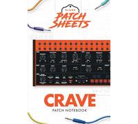 Behringer Crave Blank Patch Sheet Notebook: Become a more organized songwriter with this Blank Patch Sheet notebook so you can spend more time creating and less time forgetting.