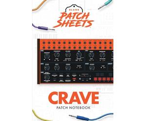 Behringer Crave Blank Patch Sheet Notebook: Become a more organized songwriter with this Blank Patch Sheet notebook so you can spend more time creating and less time forgetting.