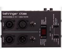 BEHRINGER CT200 CABLE TESTER PER CAVI + TEST TONE DOPPIA FREQUENZA / TESTACAVI AUDIO PROCESSORE 8 IN 1