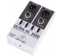 BEHRINGER DI20 ULTRA-DI PRO DI-BOX ATTIVA 2 CANALI O SPLITTER CONVERTE 2 LINE JACK A 2 XLR BILANCIATI