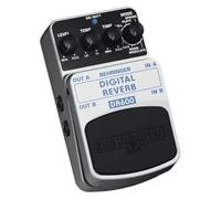 Behringer DR600 Digital Stereo Reverb Pedal with 6 Studio-Quality Effects, Dual Output Jacks, Durable Design and Intuitive Controls for Guitarists and Home Recording
