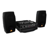 BEHRINGER PPA200 SISTEMA PORTATILE COMPATTO 5 CANALI 150 WATT CASSE + MIXER + MICROFONO +CAVI