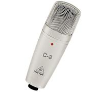 BEHRINGER Microfono Condensatore C-3 Vocali Strumento Directivity Commutazione
