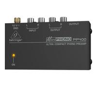 BEHRINGER MICROPHONO PP400 preamplificatore trasformatore phono line RCA NUOVO