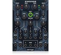 Behringer SWORDS Doppio Filtro Analogico Multi-Modalità per Sintetizzatori Eurorack, Filtri Passa-Basso, Passa-Alto, Passa-Banda e Notch per il Sound Shaping
