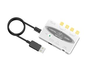 BEHRINGER U-CONTROL UCA202 interfaccia scheda audio usb con uscita ottica NUOVA