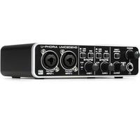 BEHRINGER UMC202HD INTERFACCIA AUDIO 2X2 SCHEDA USB 24 BIT 192 KHZ PREAMPLIFICATORI MICROFONICI MIDAS PHANTOM POWER +48V