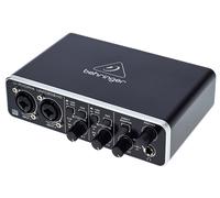 BEHRINGER UMC202HD INTERFACCIA AUDIO 2X2 SCHEDA USB 24 BIT 192 KHZ PREAMPLIFICATORI MICROFONICI MIDAS PHANTOM POWER +48V