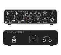 BEHRINGER U-PHORIA UMC202HD interfaccia audio usb 24 bit/192 khz midas e phantom