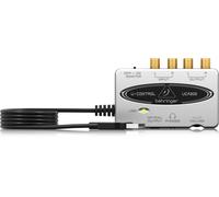 BEHRINGER UCA202 U-CONTROL INTERFACCIA AUDIO USB SILVER 48KHZ PC MAC + USCITA OTTICA S/PDIF + SOFTWARE