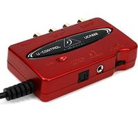 BEHRINGER UCA222 U-CONTROL INTERFACCIA AUDIO USB ROSSA 48KHZ + USCITA OTTICA S/PDIF + SOFTWARE