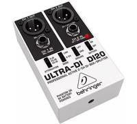 BEHRINGER ULTRA-DI DI20 direct injection box splitter convertitore 2 linee NUOVO