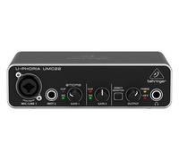 Behringer UMC22 Audio 500 g Nero 2x2 USB 48 kHz MIDAS Mic/Line