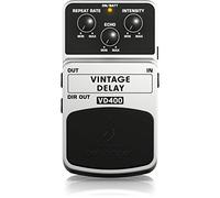 BEHRINGER VD400 VINTAGE DELAY PEDALE EFFETTO ECO 300MS INTENSITY REPEAT RATE