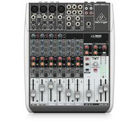 Behringer XENYX Q1204USB Mixer Premium a 12 ingressi 2/2 bus con preamplificatori microfonici e compressori XENYX, opzione wireless e interfaccia USB/audio