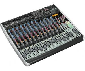 BEHRINGER XENYX QX2222-USB MIXER USB 22 INGRESSI 8 COMPRESSORI 2 BUS EFFETTI KLARK TEKNIK WIRELESS READY +48V