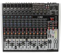 Behringer XENYX X2222USB Mixer Premium a 22 ingressi 2/2 bus con preamplificatori microfonici e compressori XENYX, equalizzatore britannico, processore multi-effetto a 24 bit e interfaccia USB/audio