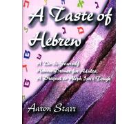 Behrman House A Taste of Hebrew (Tascabile)