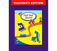 Behrman House Alef Bet Quest Teacher's Edition (Tascabile)