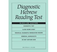Behrman House Diagnostic Hebrew Reading Test (Tascabile)