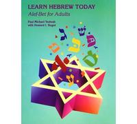 Behrman House Learn Hebrew Today: Alef-Bet for Adults (Tascabile)