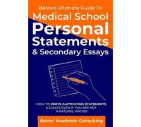 Behrouz Moemeni BeMo's Ultimate Guide to Medical School Personal S (Tascabile)
