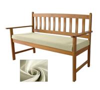 Bei - Cuscino per panca da esterno, antiscivolo, lavabile, in lino, rimovibile, per panche da giardino, 180 x 40 x 5 cm, perfetto per decorare il patio