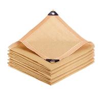 Bei Shade Cloth 95% UV Block Eyelet Canopy per pergola, patio, serra, pollaio, varie dimensioni: 1 x 2 m, 1 x 2 x 2 m, 2 x 5 m, 4 x 4 m, 4 x 6 m, 4 x 12 m, 8 x 10 m (6 x 10 m)