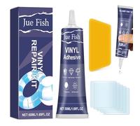 Beibeijia Kit Riparazione Piscina, Toppe per Piscina, Ripara Buchi Piscina, Kit Riparazione Gonfiabili Che Ripara Una varietà di Gonfiabili, per Gommoni, Liner per Piscine, Materassi ad Aria (50ml)