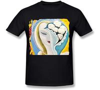 BEIDAHUANG Men's Derek And The Dominos T Shirt O-Neck Unisex Short Sleeve T-Shirt Black M