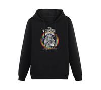 BEIDAHUANG The Banana Splits Show in La Song Swingo Bingo Rainbow Hoody Unisex Long Sleeve Hooded with Pocket Black S