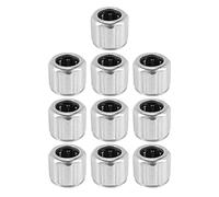 BEIEM 10 Pezzi Cuscinetto a Aghi HF081412 Anello Esterno Ottagono Unidirezionale Cuscinetto a Aghi 8X14X12Mm per L'Industria Manufacturie-Re