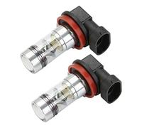 BEIEM 2 x H8 H11 H16 6000 K, bianco 100 W, alta lampadina LED fendinebbia DRL