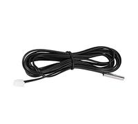 BEIEM 2M NTC Termistore Temperatura Soffiatore Impermeabile Sonda Filo 10K 1% 3950 Nero