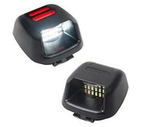 BEIEM 2Pz Tubo Rosso SMD LED Piastra di Immatricolazione Luce per Navara D40 2005-2016