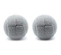 BEIEM Pallina da Tennis Walker Pretagliata da 2 Pezzi per Gambe di Mobili e Protezione Pavimento, Rivestimento nel Feltro Resistente e Duraturo, Grigio