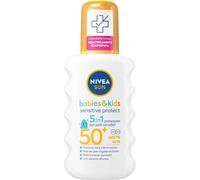Beiersdorf AG Nivea Crema Solare Bambini 50+ SPF Spray Sun Babies & Kids Sensitive Protect Protezione Molto Alta 200 ml