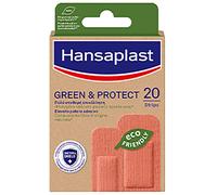 Beiersdorf CEROTTO HANSAPLAST IN STRISCIA GREEN&PROTECT M 1X6 CM 10 PEZZI