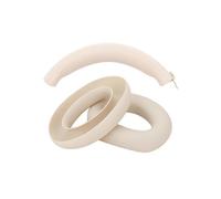 (Beige) 1 paio compatibile con cuffie Anker Soundcore Life Q20i, custodia protettiva in morbido silicone