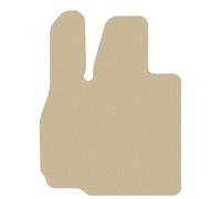 Beige Conducente tappetino velluto per Omoda 9 Super ibrido 2025-...