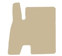 Beige Conducente tappetino velluto per Omoda E5 elettrico 2024-…