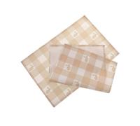 Beige Easter Party Place Mats 4Pcs Rectangular Shape Table Protection for Restaurant Table Heat Resistant