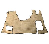 Beige Eco Pelle Tappetini per Mercedes Actros MP4 Manuale Righthdrive Modelli