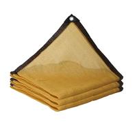 Beige Frangi Sole 90% Tessuto Ombra con Occhielli 1x3 2x4 3x5 3x6.0 m Telo Parasole Antivento per la Caccia Il Campeggio la Foresta Il Giardino e Altre Scene(3.0x4.0 m/9.8x13 ft)