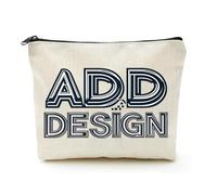 Beige Lino Pocket Square Your Logo Regali di Laurea per Lei, Beige, Taglia unica
